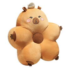 Breathable PP Cotton Capybara Back Rest for-open eyes L