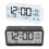 Friendly Silents Digital Clock with Night Light-Black 2