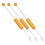 3 Pcs Thread Remover Seam Rippers Practical-Champagne Gold 1