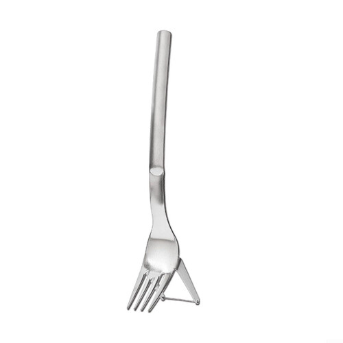 Watermelon Fork Stainless Steel Cube Slicer Watermelon Cube Cutter Silver