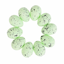 Ovos artificiais de plástico pintados, ovos de Páscoa para decoração de primavera, enfeites para cestas de Páscoa e festas de Páscoa (sortidos).