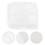 2Pcs White Long Plush Photo Mat Manicure Display Backdrop for Home 11