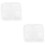 2Pcs White Long Plush Photo Mat Manicure Display Backdrop for Home 9