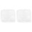 2Pcs White Long Plush Photo Mat Manicure Display Backdrop for Home 5
