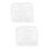 2Pcs White Long Plush Photo Mat Manicure Display Backdrop for Home 10