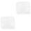 2Pcs White Long Plush Photo Mat Manicure Display Backdrop for Home 6