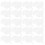 100 Pcs Chocolate Truffle Liners Wrappers Candy Packaging Holders 10