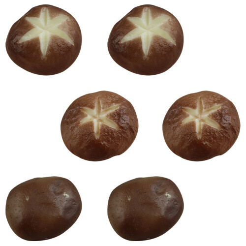 12 Pcs Simulated Mushroom Models Decorative Photo Props