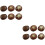 12 Pcs Simulated Mushroom Models Decorative Photo Props 8