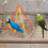 2Pcs Multi Bird Sleeping Toy Straw Rope Parrot Cage Toy 8