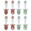 4Set Set Materiale Resistente Cucchiaio 6