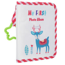 4 Zachte Doek Fotoboek Baby En Peuter Met Cartoon