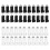 Modern Album Record Display Wall Mount 18PCS Acrylic-Clear 2