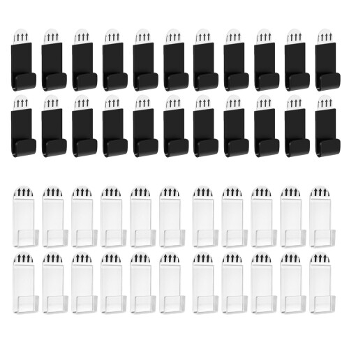 Modern Album Record Display Wall Mount 18PCS Acrylic-Clear 1