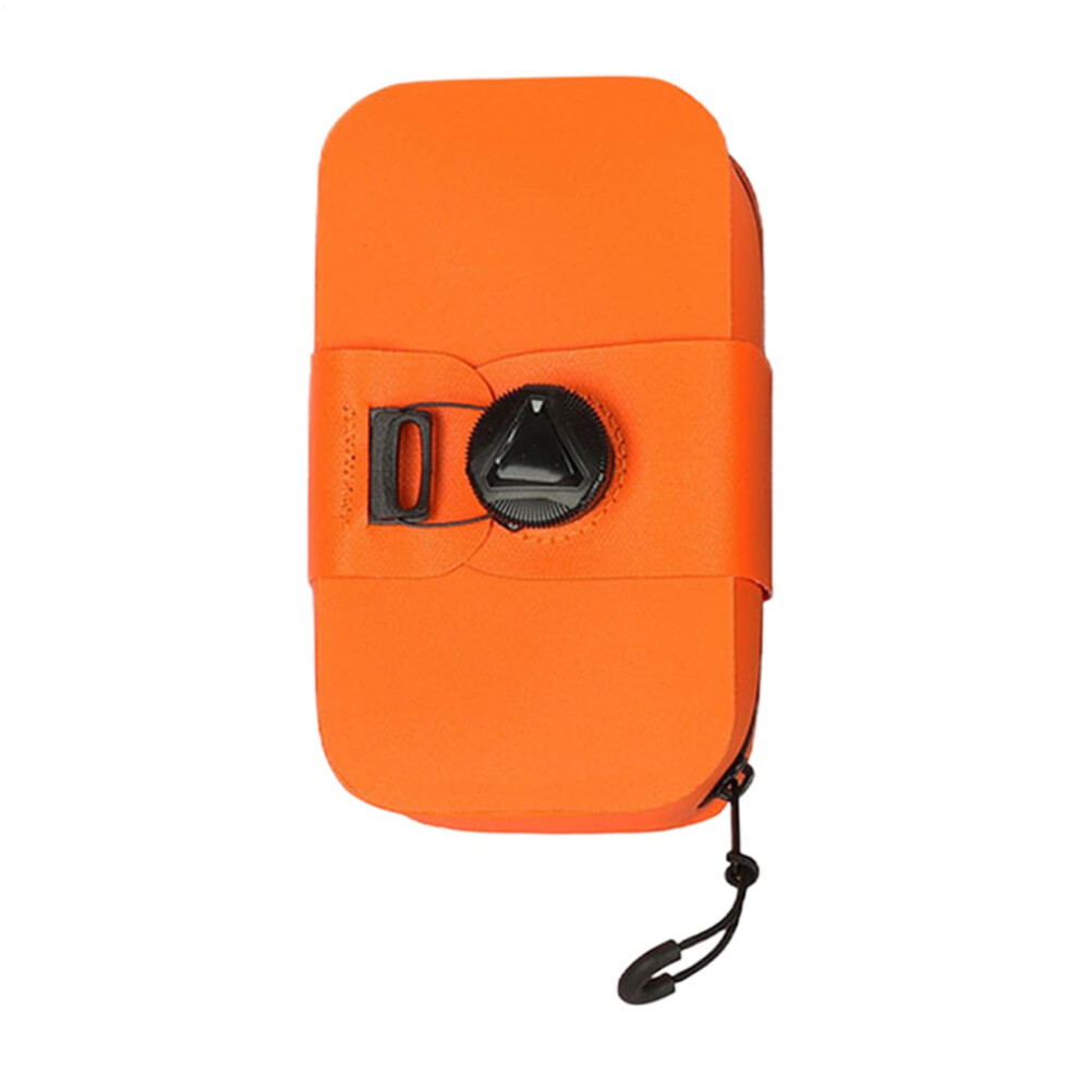 Saddle Bag Quickrelease Tail Storage Pouch For Touring, Racing, Urban Commuting Orange 9105992508938