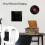 Modern Album Record Display Wall Mount 18PCS Acrylic-Clear 6