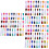 90 Pcs Solid Color Polyester Ribbon For Gift Wrapping And Crafts 8