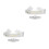 2 Stuks Afstudeerfeest Prom Queen Haarband Set 2