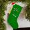 Geräumiger Weihnachtsstrumpf aus Stoff, großer grüner 7