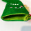 Geräumiger Weihnachtsstrumpf aus Stoff, großer grüner 5