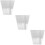 150 Pcs Transparent Blompackningspåse För Bukettförvaring 9