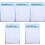 5Pcs Wall Calendar For Organizing Countdown Hanging Monthly Use 5