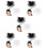 10 Pezzi Fascinator Per Tè Matrimonio Banchetto 8