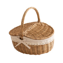 Wicker Basket Easter Toy Basket For Kids Gift Basket Size 26x18x13 cm Empty Ref: 2409