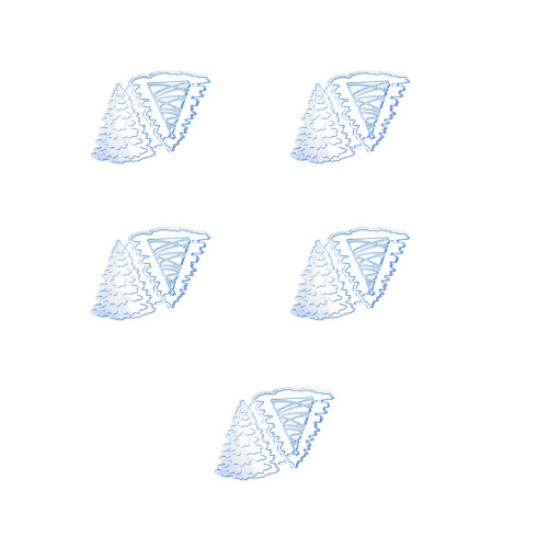 5Pcs Decorative Die Cut Embossing Cutting Dies-JK051703