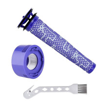 Náhradní filtry pro akumulátorové vysavače Dyson V8, V7 Animal a Absolute. 1 předfiltr a 1 postfiltr HEPA pro Dyson V7 V8. Čísla dílů 9656
