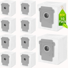 10 sáčků do vysavače kompatibilních s iRobot Roomba i7 i7+ i8 i8+ i3 i3+ j7+ s9+ i4, náhradní prachové sáčky pro sací stanici iRobot Roomba