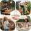 Picnic Basket Hand Woven Single Handle Large Capacity Backyard Gatherings 3
