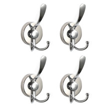 Pack of 4 Space Saving Bathroom Hooks Multifunctional-4 A05