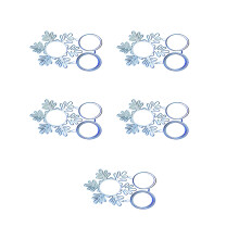 Matrices de découpe décoratives, gaufrage découpé pour-JK051706