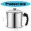 Frying Oil Strainer and Storage Container Stainless Steel 3