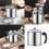 Frying Oil Strainer and Storage Container Stainless Steel 2