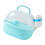Fashionable Hamster Outing Cage Convenient Hamster Carry-blue 1