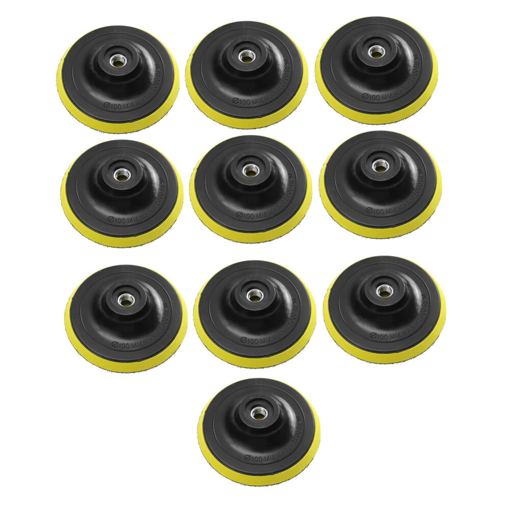 Selfadhesive Polishing Cushion Discs 10Pcs With Abrasive Backing For Car Polisher And Angle Grinder Buffing Sealing 9105992509645