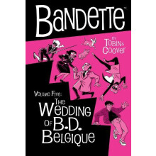 Bandette Volume 5 The Wedding of B.D. Belgique by Colleen Coover Hardc