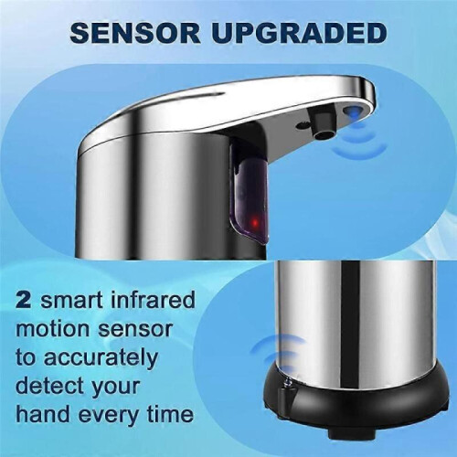 Automatisk sæbedispenser Berøringsfri sæbedispenser, Infrarød bevægelsessensor Smart håndsæbedispenser 2