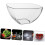 Acrylic Dessert Bowl Medium Square Serving Bowl, Lightweight MultiUse for Fruit Yogurt Ice Cream, Kitchenware for Home 5