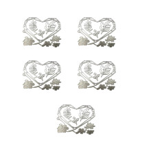 5 stuks scrapbooking gestanst koolstofstaal gestanst-JK051710