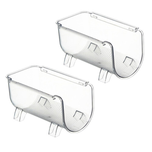 Water Bottle Holders 2 Pack Stackable Insulated Bottle Rack Cabinet Storage Fridge Pantry