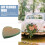 2 Grün Blumendekoration Auto Front Hochzeit Party Braut 7