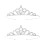Set Aus 2 Deko Hochzeit Braut Tiara 5