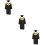 3 Sets Graduatie Met Hoed En Kwast 11