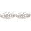 2St Glitzernde Haarreif Tiara Für Silber 2