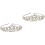 2St Glitzernde Haarreif Tiara Für Silber 4