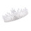 2Stk Barock Tiara Perlen Haarschmuck 8