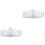 2Stk Barock Tiara Perlen Haarschmuck 3